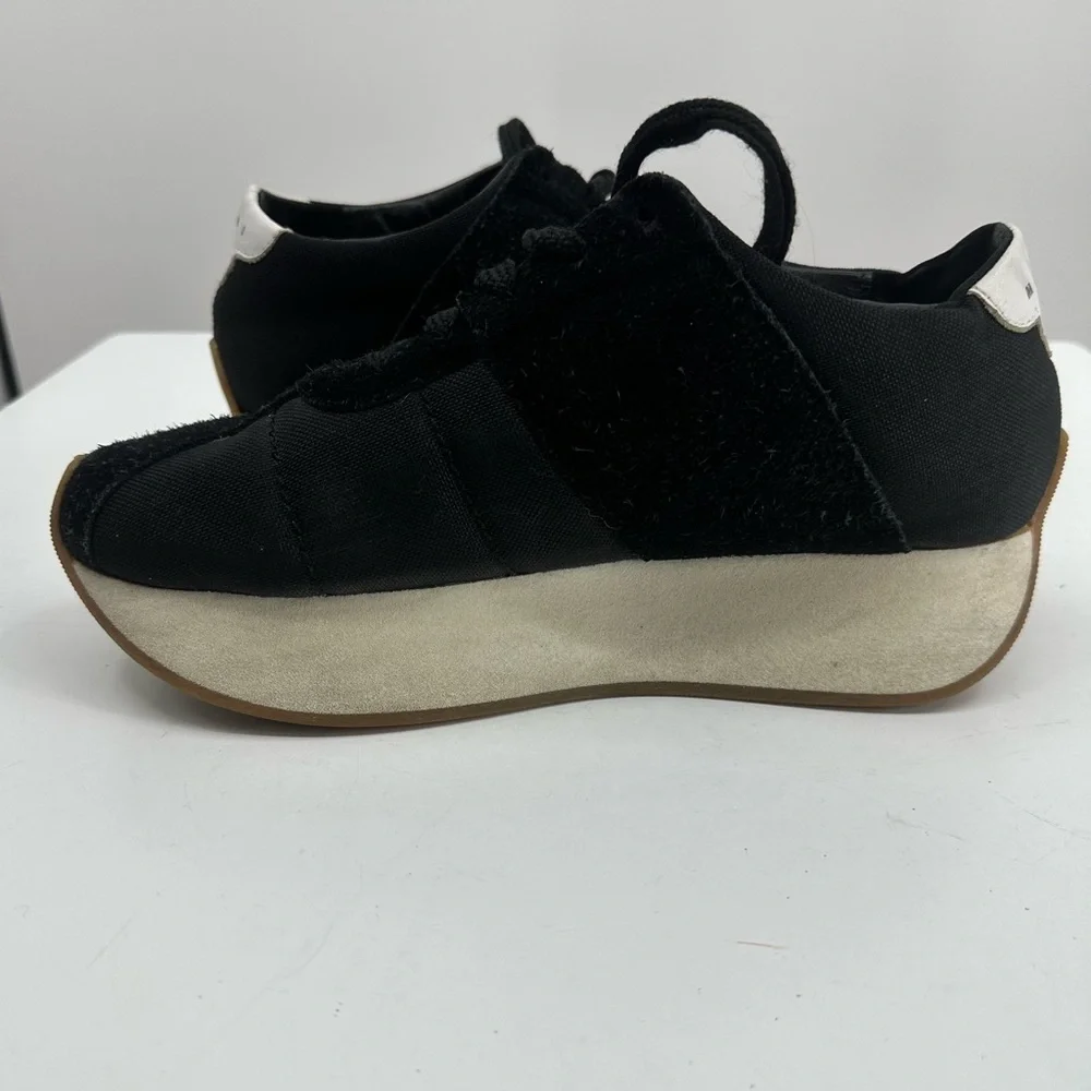 MARNI DANCE BUNNY Black Bunny Platform Sneakers In 00n99 Black Womens 41